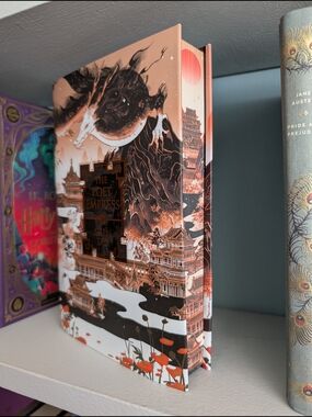 The Poet Empress Decorative Hardcover Book - Rose Gold & Black